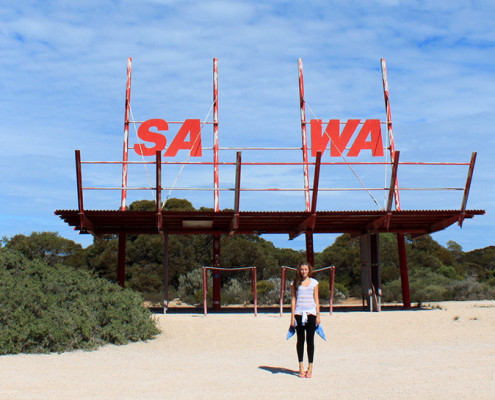 Perth Melbourne road trip kolmas päev. Caiguna ja Yalata, läbi Nullarbor tasandiku.